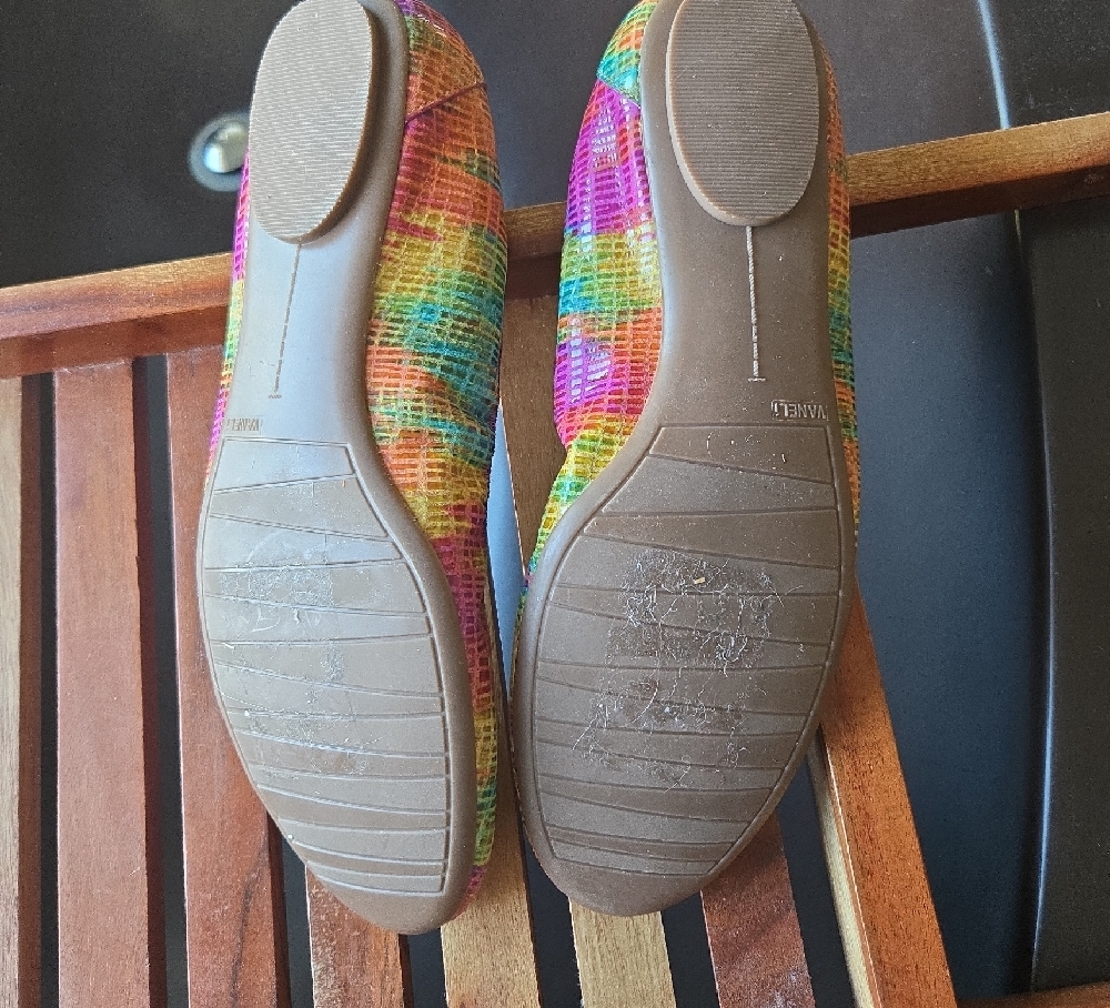 Vaneli Colorful Patterned Flats - Picture 3 of 5